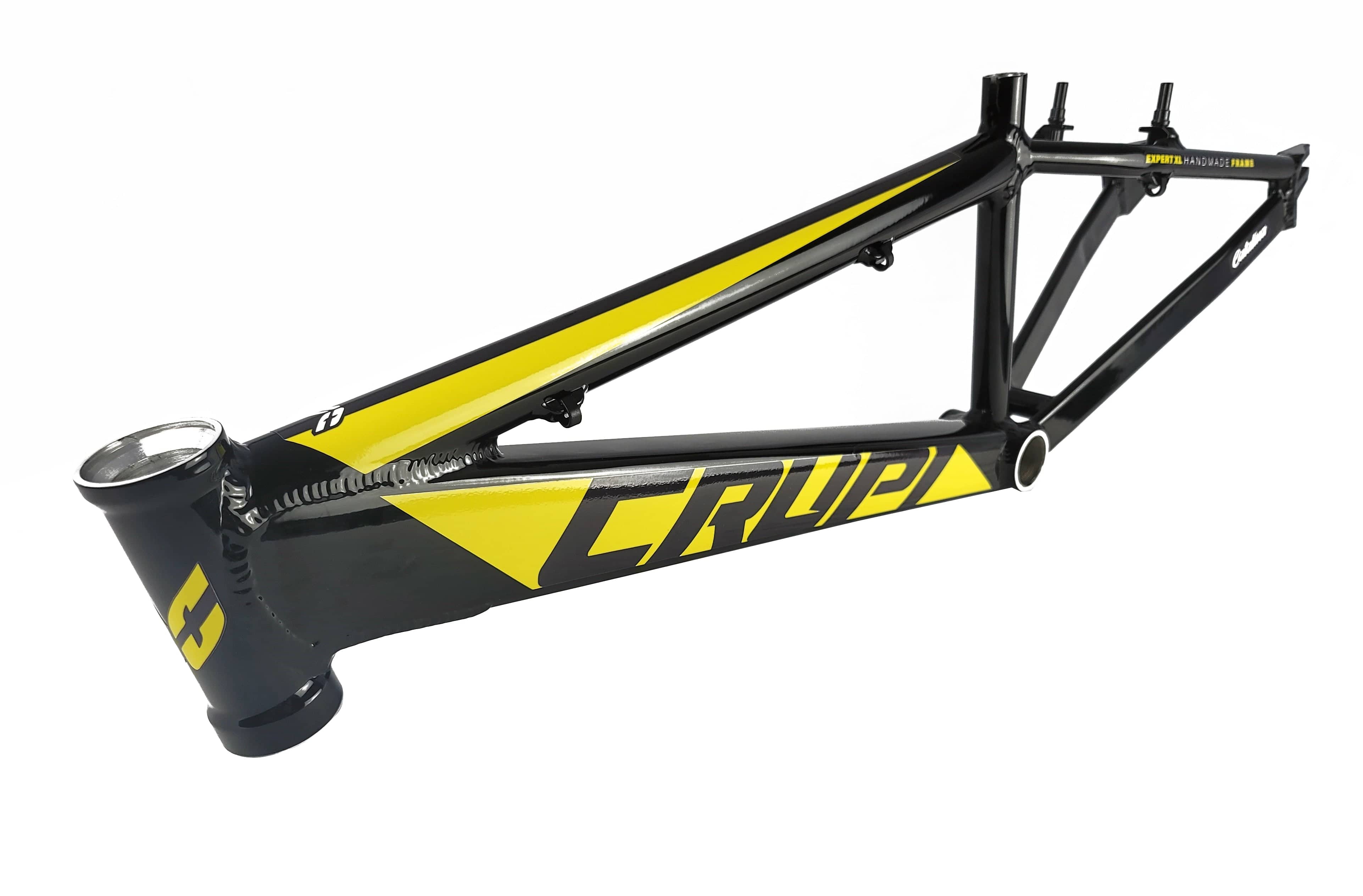 Crupi Parts Frames Black / Yellow w/some Black Crupi Catalina 20" Micro Race Frame