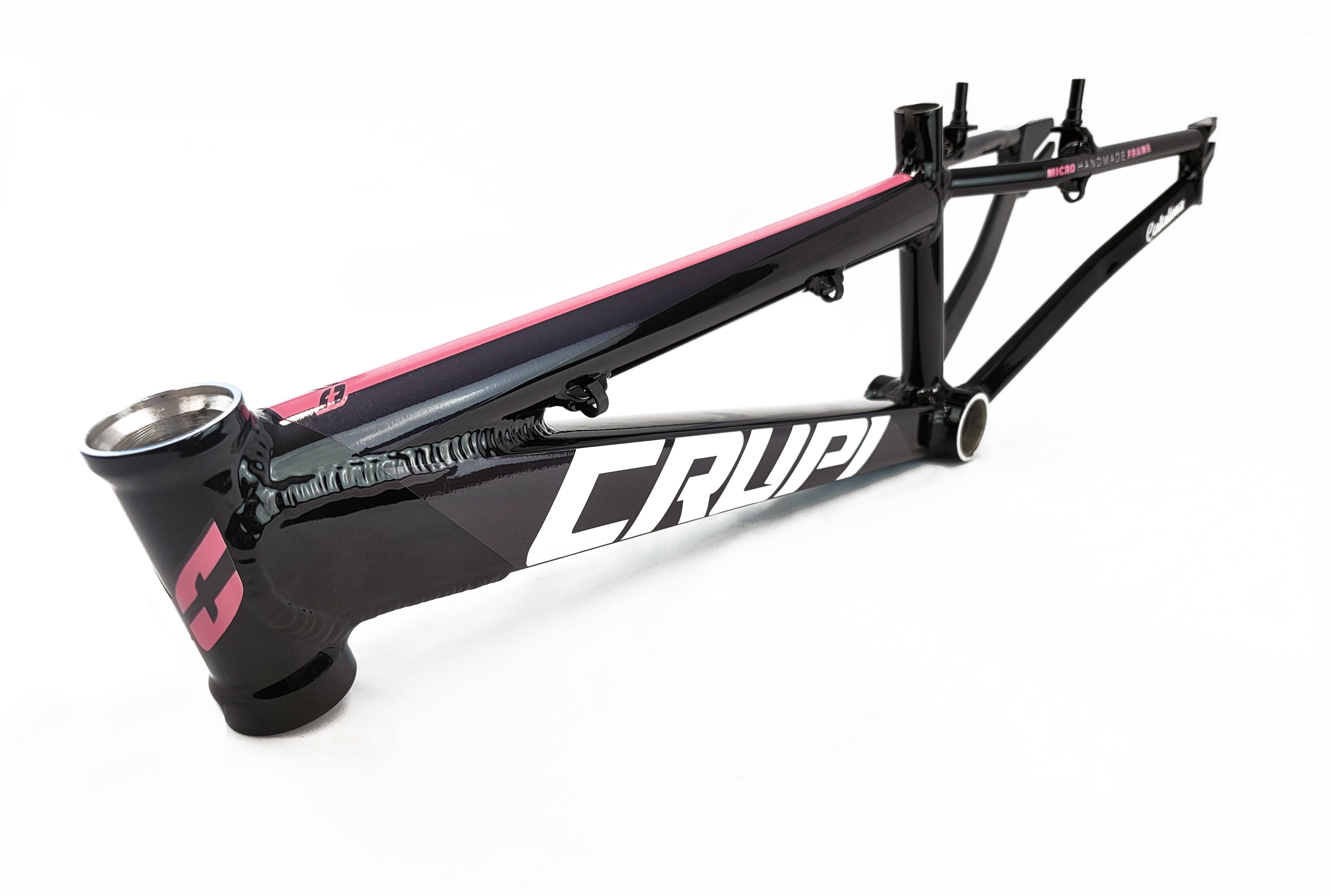 Crupi Parts Frames Black / Black w/some Pink Crupi Catalina 20" Mini Race Frame