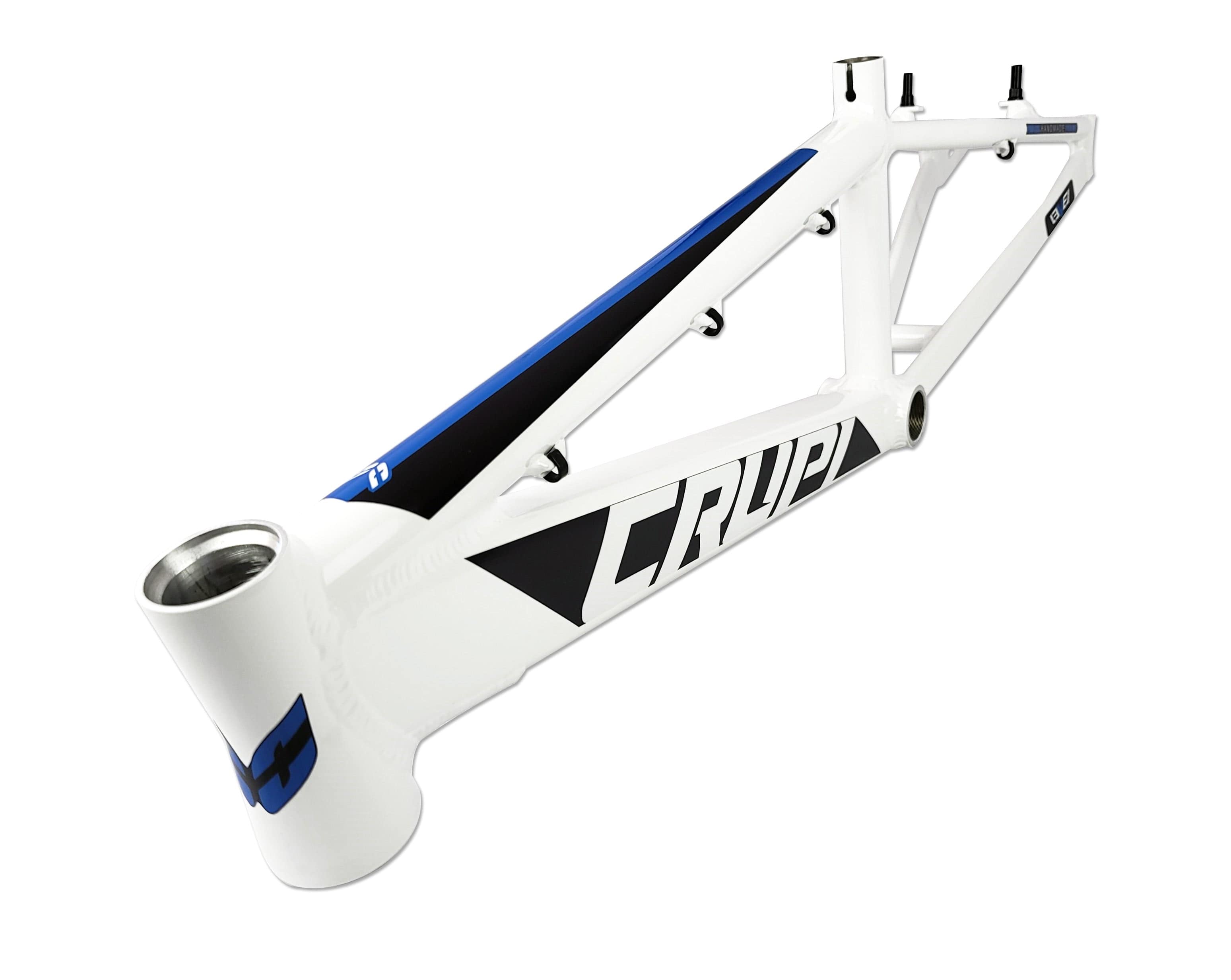 Crupi Parts Frames White / Black w/some Blue Crupi Catalina 20" Mini Race Frame