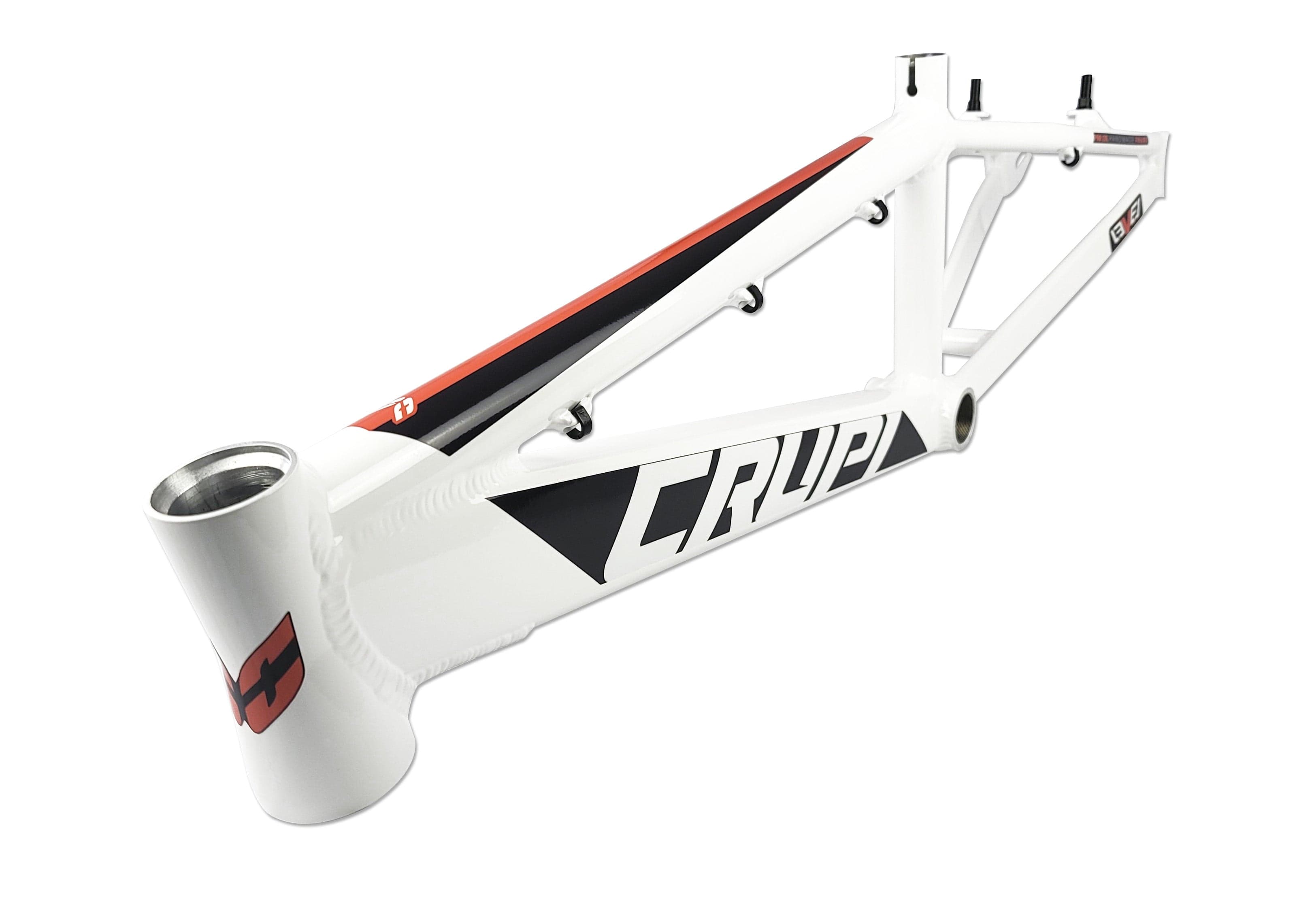 Crupi Parts Frames White / Black w/some Orange Crupi Catalina 20" Micro Race Frame