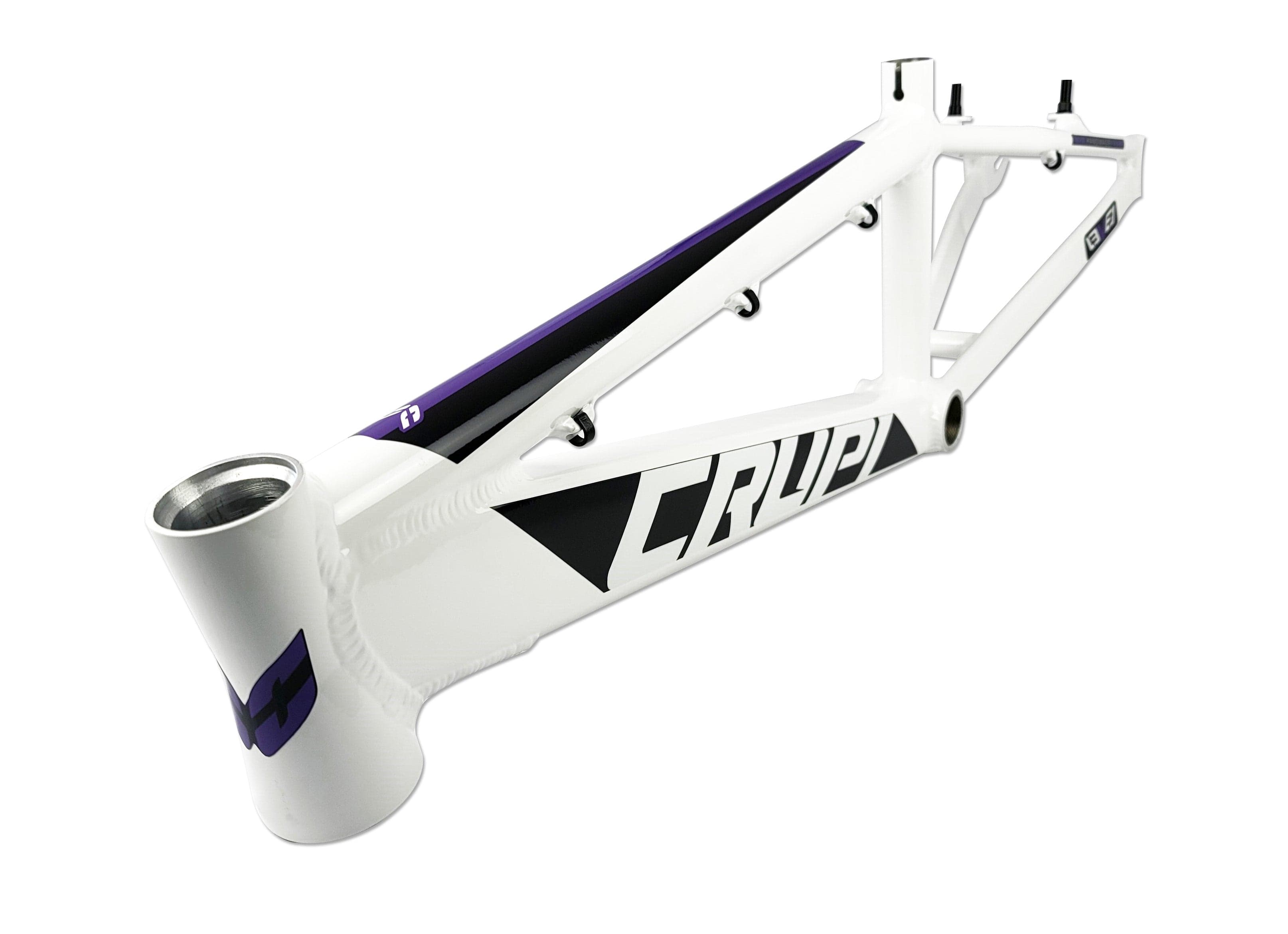 Crupi Parts Frames White / Black w/some Purple Crupi Catalina 20" Mini Race Frame