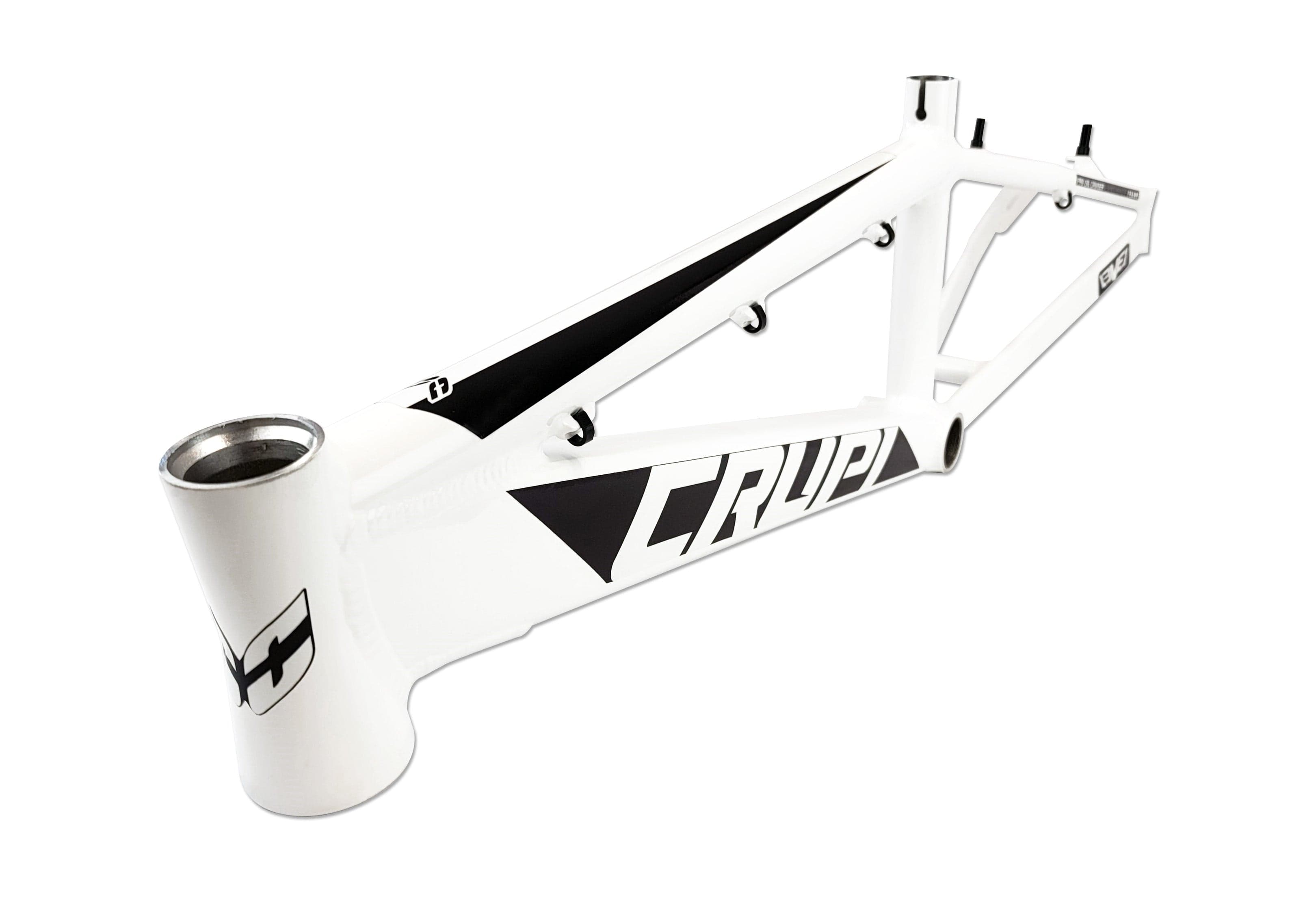 Crupi Parts Frames White / Black w/some White Crupi Catalina 20" Mini Race Frame