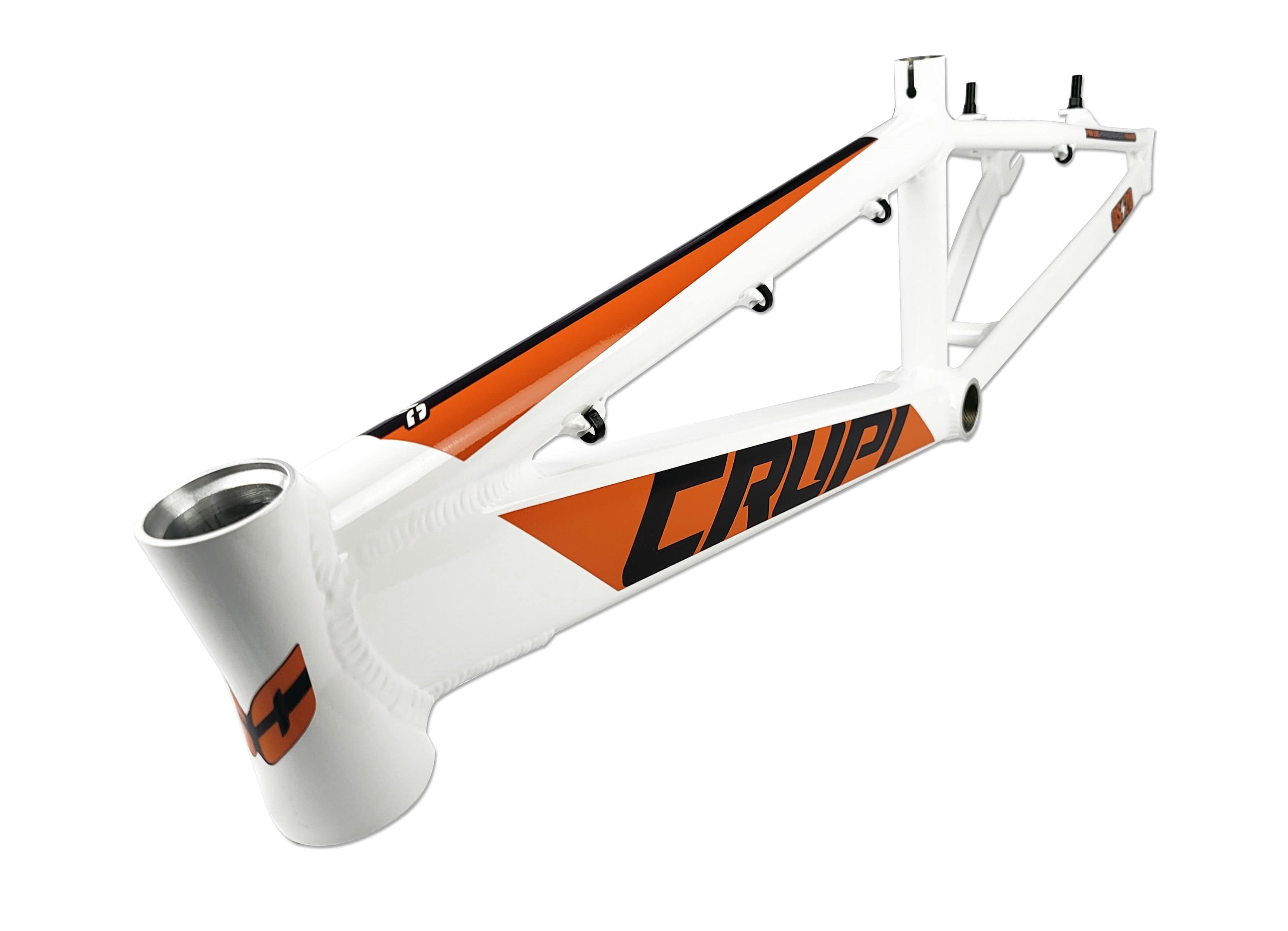 Crupi Parts Frames White / Orange w/some Black Crupi Catalina 20" Micro Race Frame