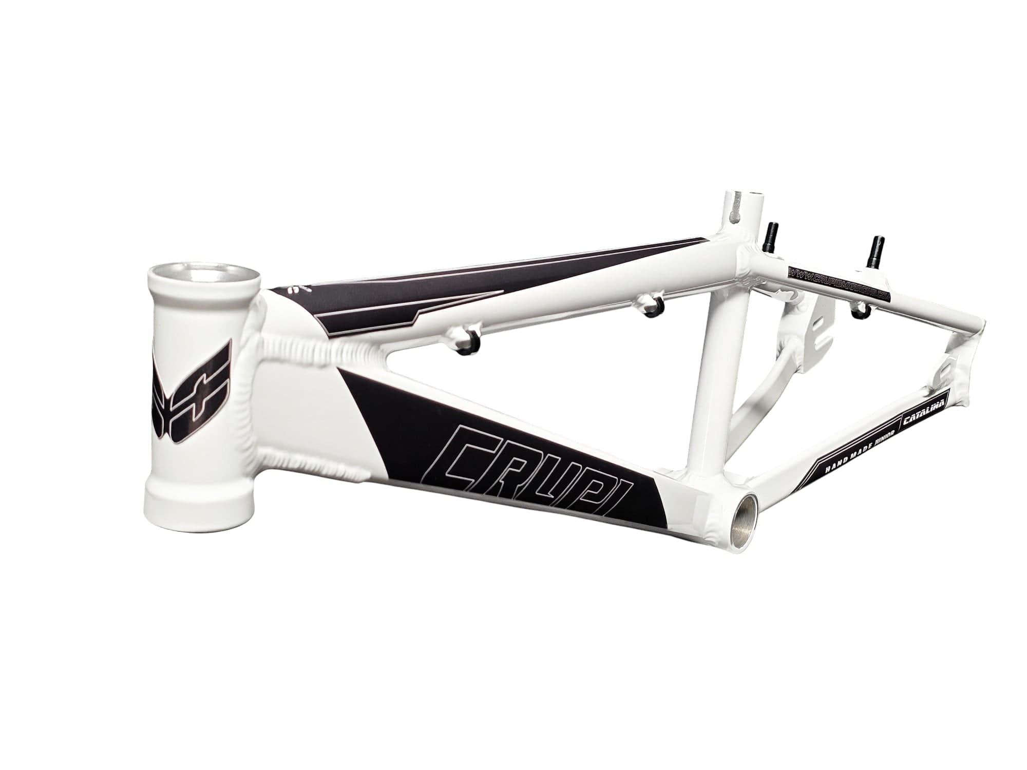 Crupi Parts Frames White / with All Black decals Crupi Catalina 2.0 Expert XL Cruiser Race Frame