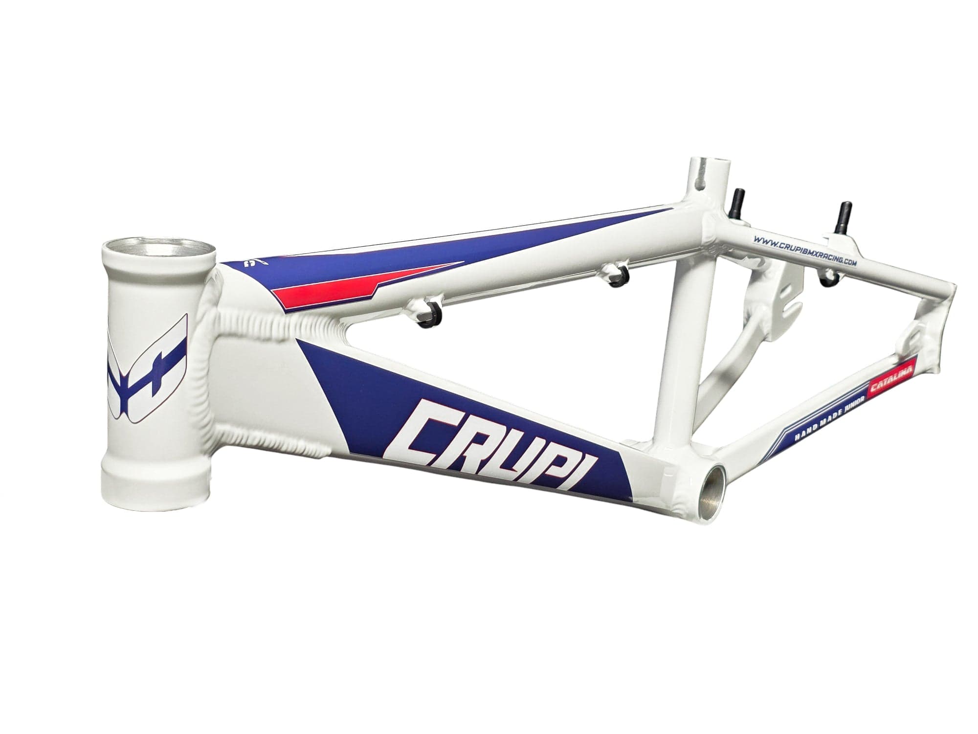 Crupi Parts Frames White / with RedWhtBlue decals Crupi Catalina 2.0 Junior Race Frame
