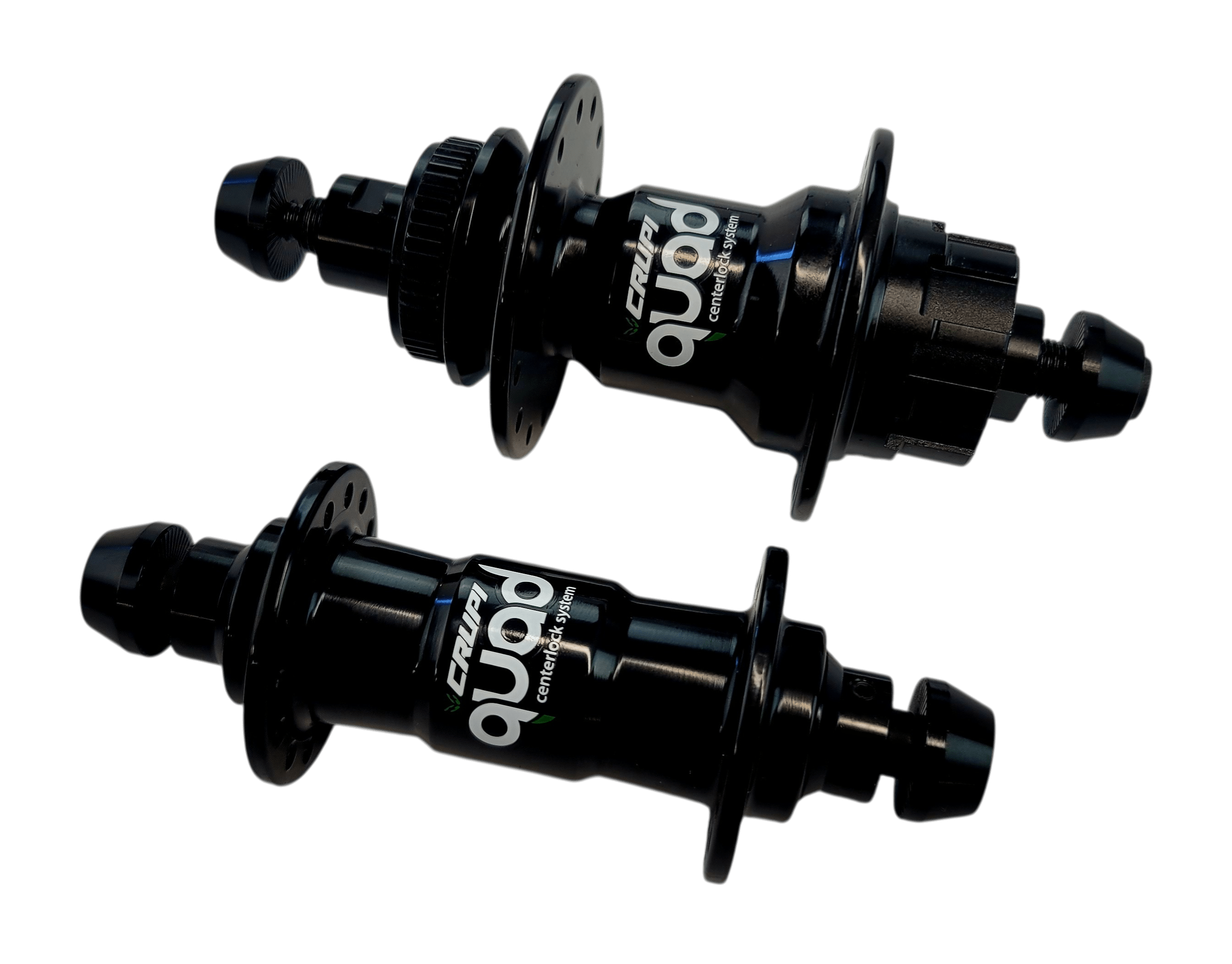 Crupi Parts Hubs 28H Mini/Expert CenterLock / Black Crupi Quad 28H & 36H CenterLock Hubsets