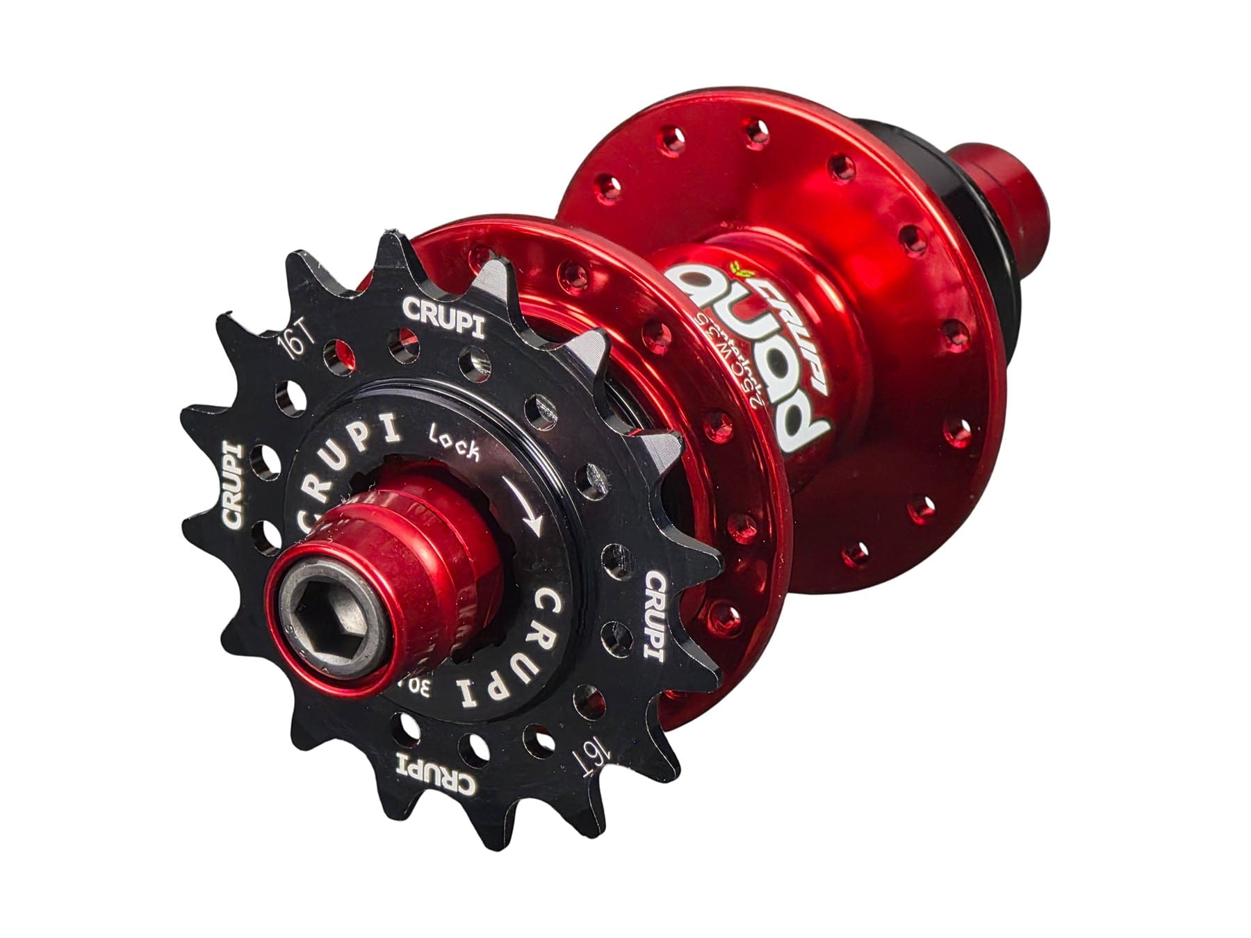 Crupi Parts Hubs Crupi Quad 28H CenterLock Hubsets