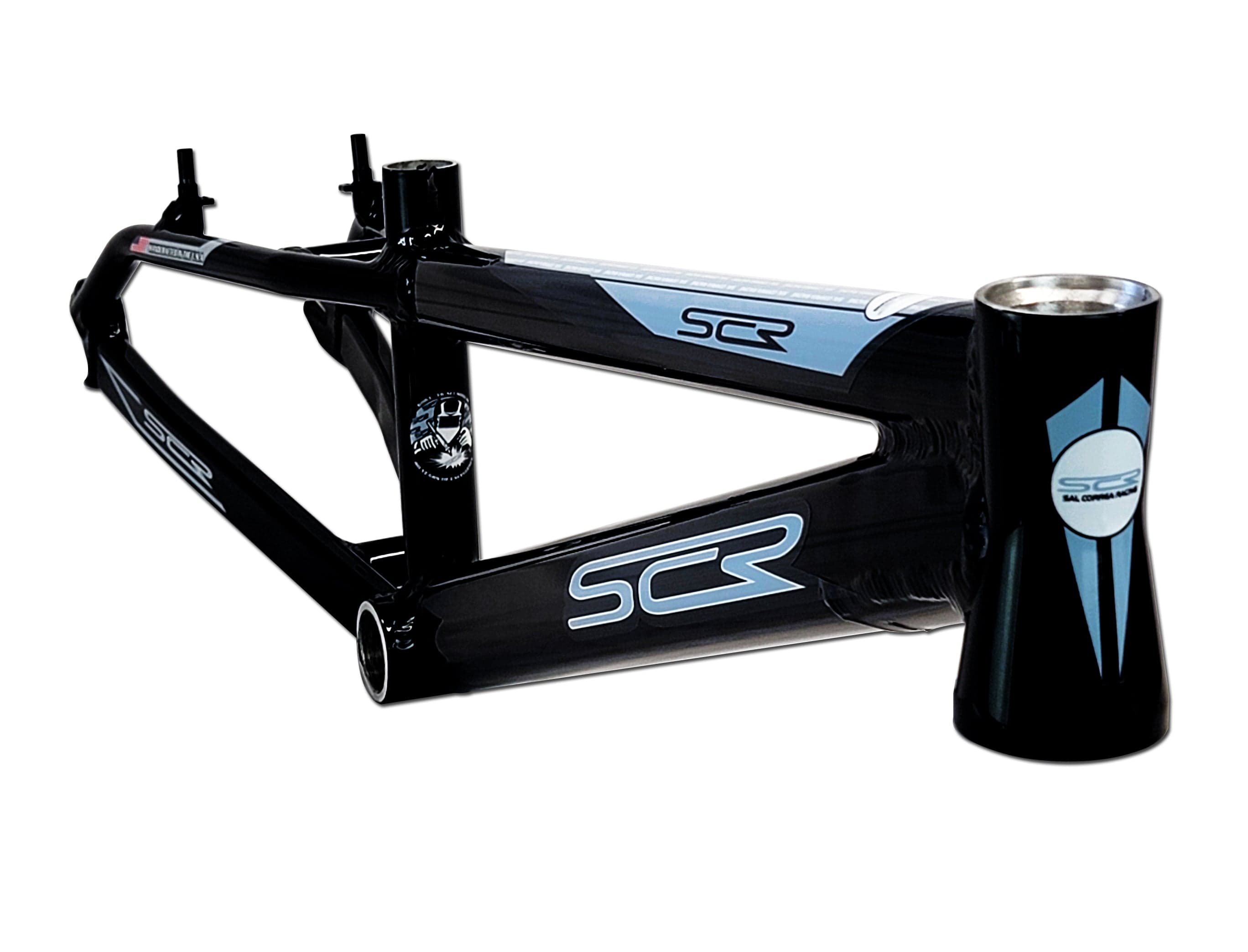 SCR Frames Black / Steel decals SCR 24" Pro 2X Cruiser Race Frame
