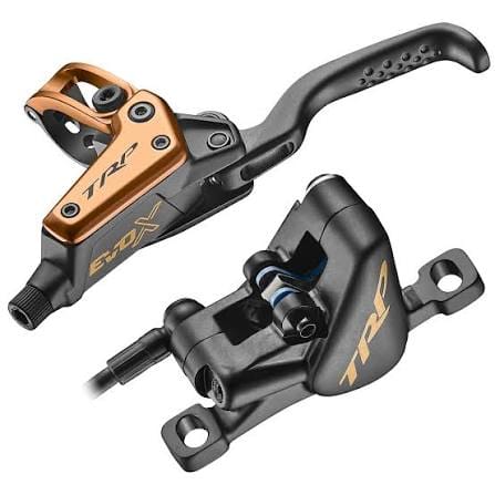 TRP Brakes Rear / Black/Gold TRP Evo X Hydraulic Disc Brake Kit