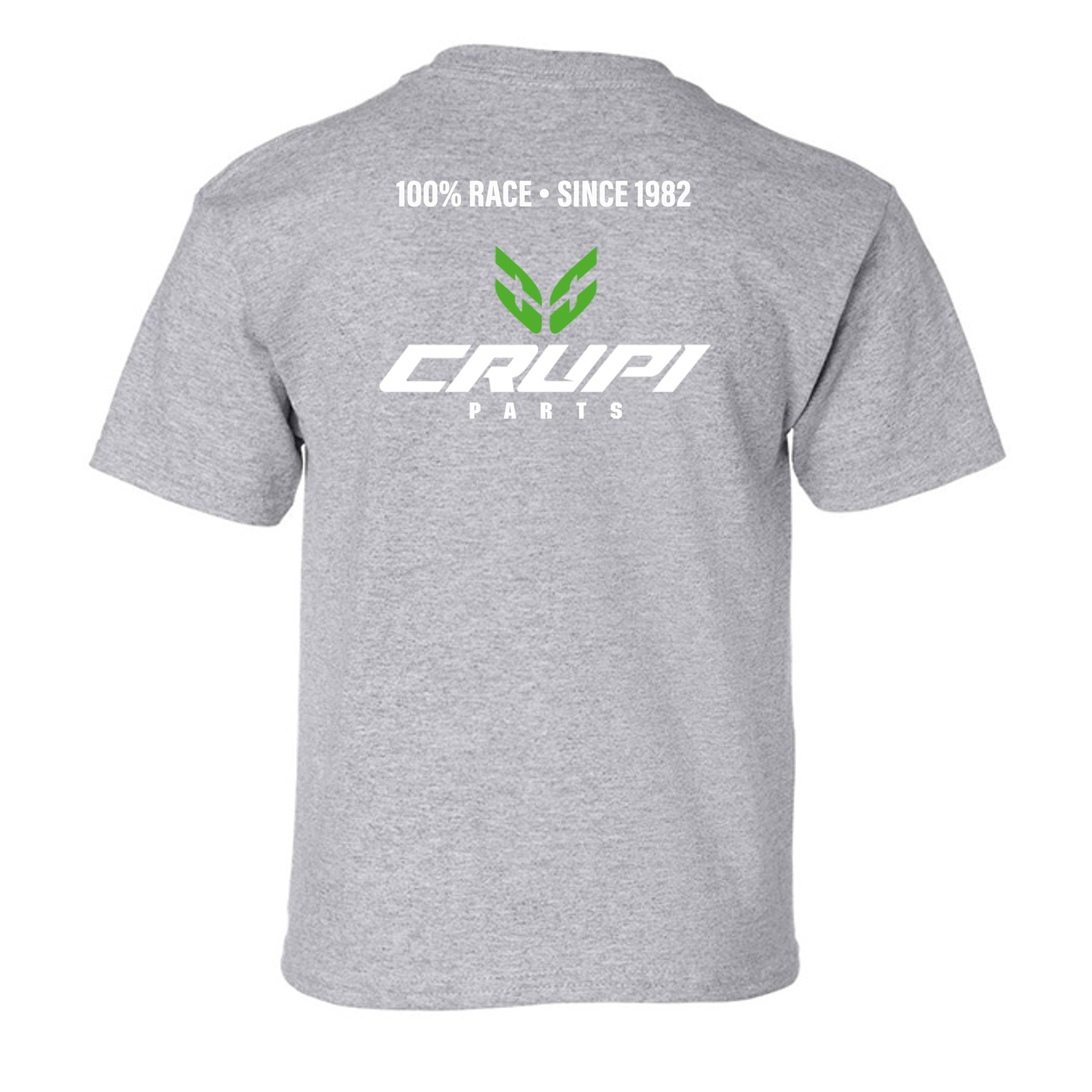 Crupi BMX SPORT GREY / YXS Crupi TShirt CC Logo Kids
