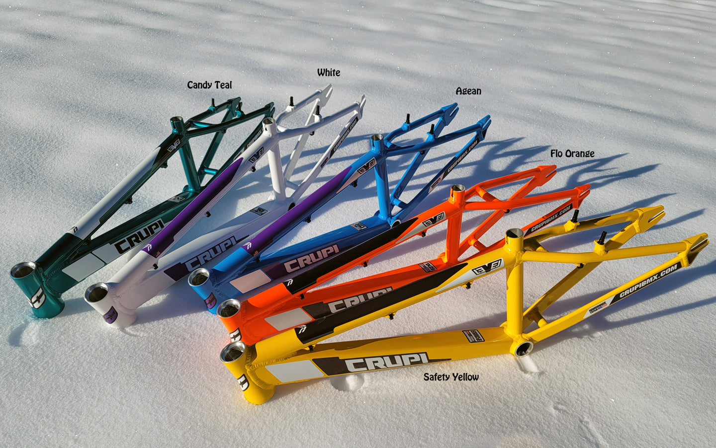 Custom Painted Frames - Crupi BMX