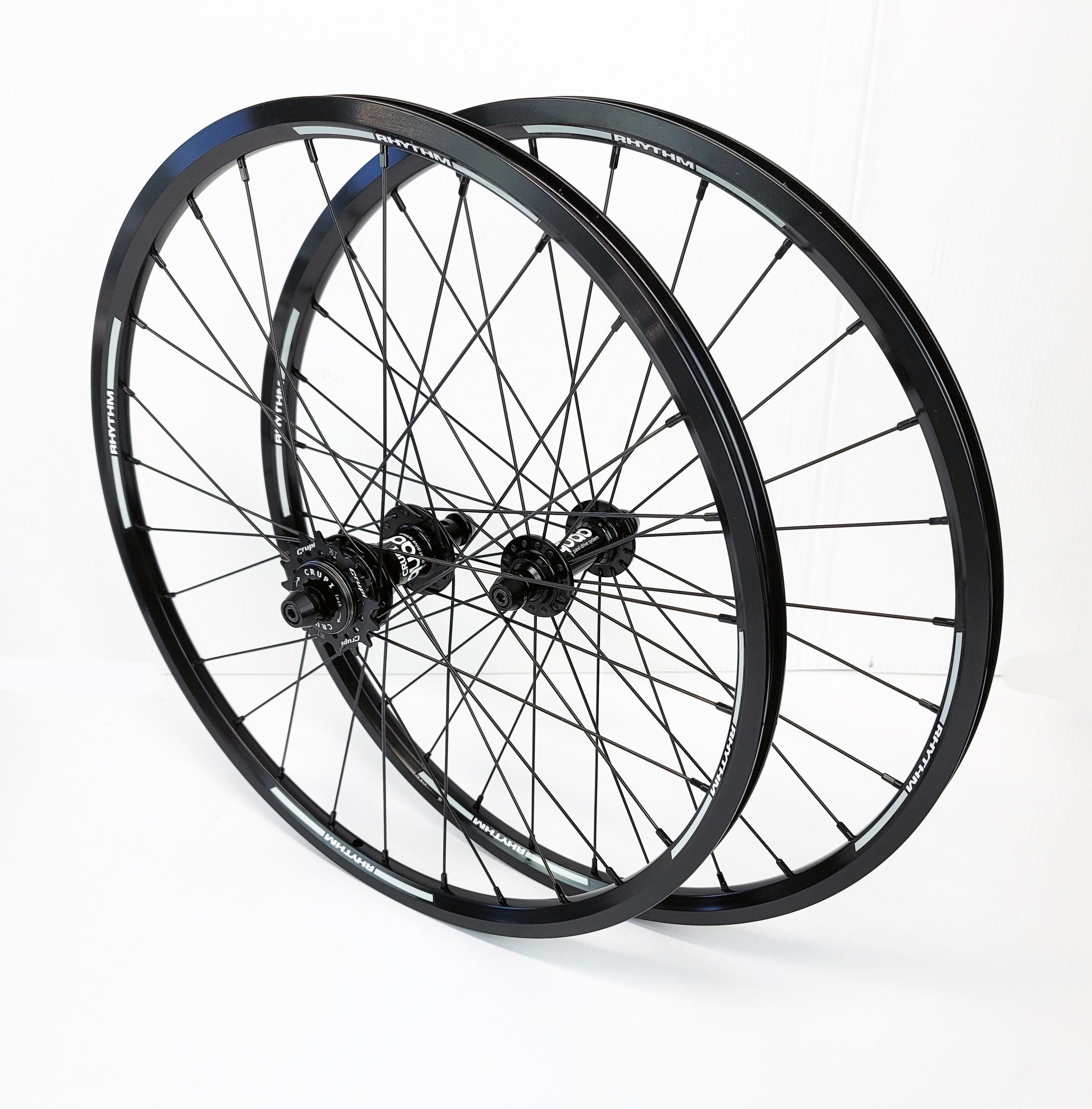 Crupi Parts Wheels 20 x 1-1/8" 28H / All Black Crupi 28H 20" & 24" Wheels