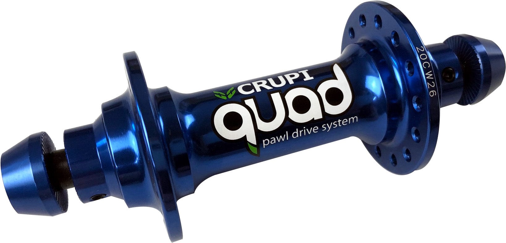 Crupi Parts Hubs 28H Mini/Expert Front / Blue Crupi Quad 28H & 36H Front Hubs