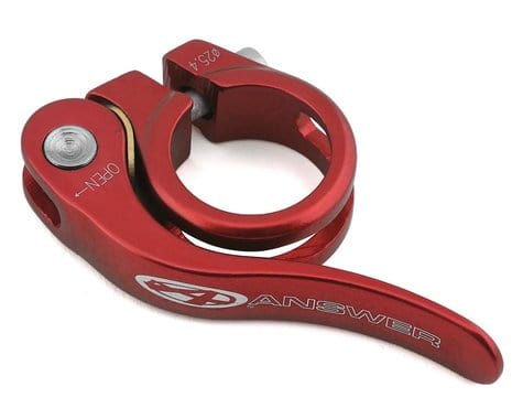 Answer Seat Clamps 1" (25.4mm) / Red Answer Quick Release Clamps