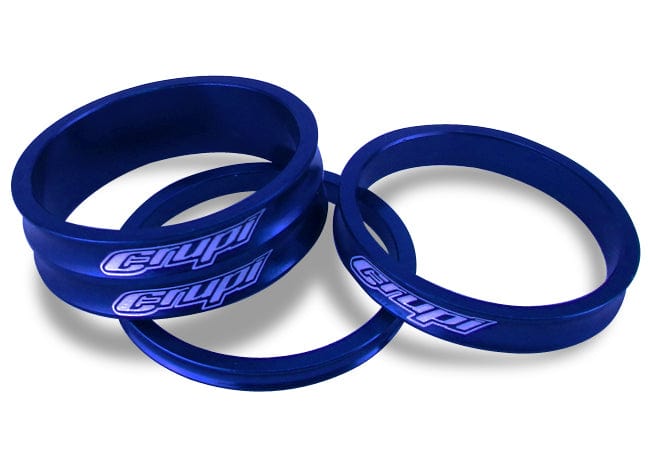 Crupi Parts Headset/Spacers 1" / Blue Crupi Headset Spacers