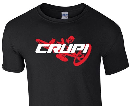 Crupi Apparel Youth Medium / Black Crupi Retro T-Shirt