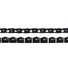 Crupi Parts Chains Black Rhythm Half Link Solid Pin Chain