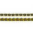 Crupi Parts Chains Gold Rhythm Half Link Solid Pin Chain