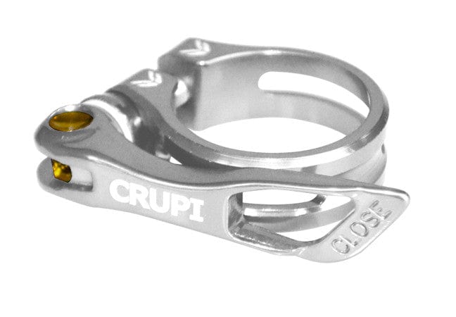 Crupi Parts Seat Clamps 1-1/4" (31.8mm) / Silver Crupi Quick QR Clamps