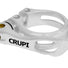 Crupi Parts Seat Clamps 1" (25.4mm) / White Crupi Quick QR Clamps