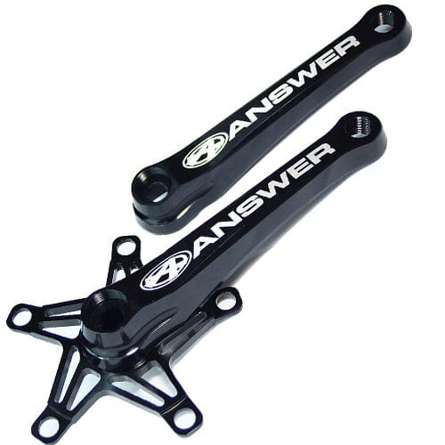 Answer Cranks Black / 115mm ANSWER Mini Square Taper Cranks
