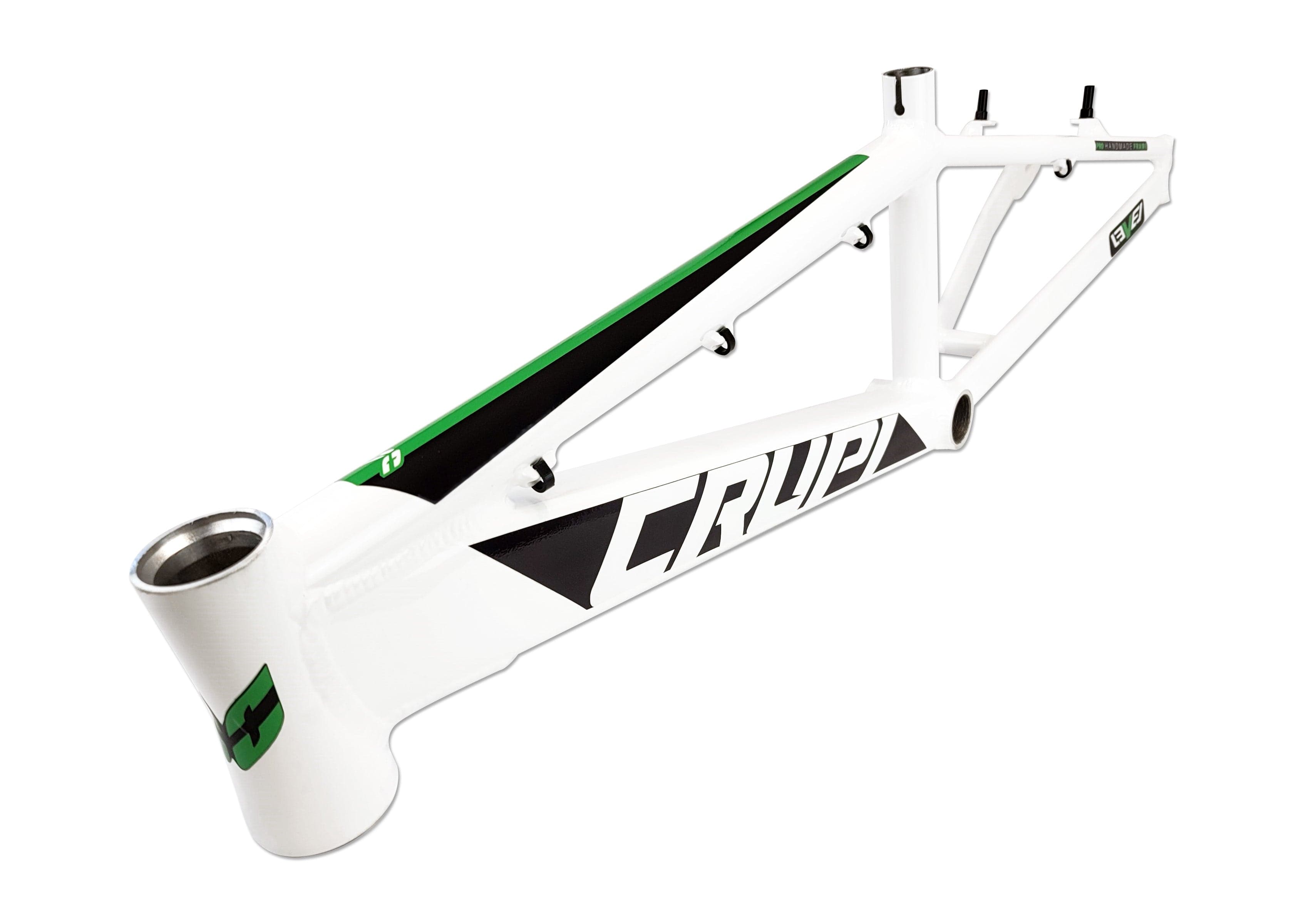 Crupi Parts Frames White / Black w/some Green Crupi Level 20" Pro 3X Race Frame