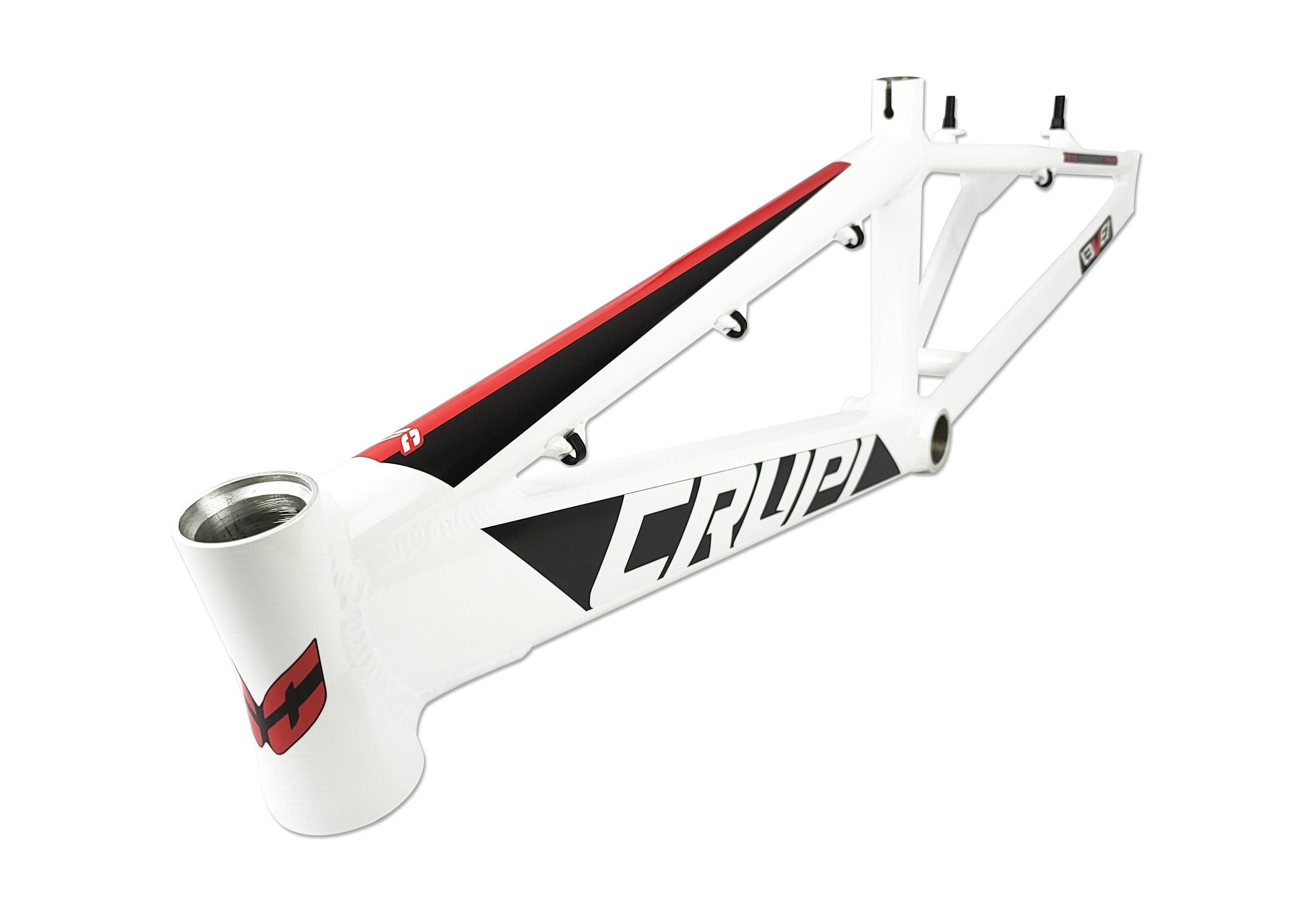 Crupi Parts Frames White / Black w/some Red Crupi Level 20" Pro 3X Race Frame