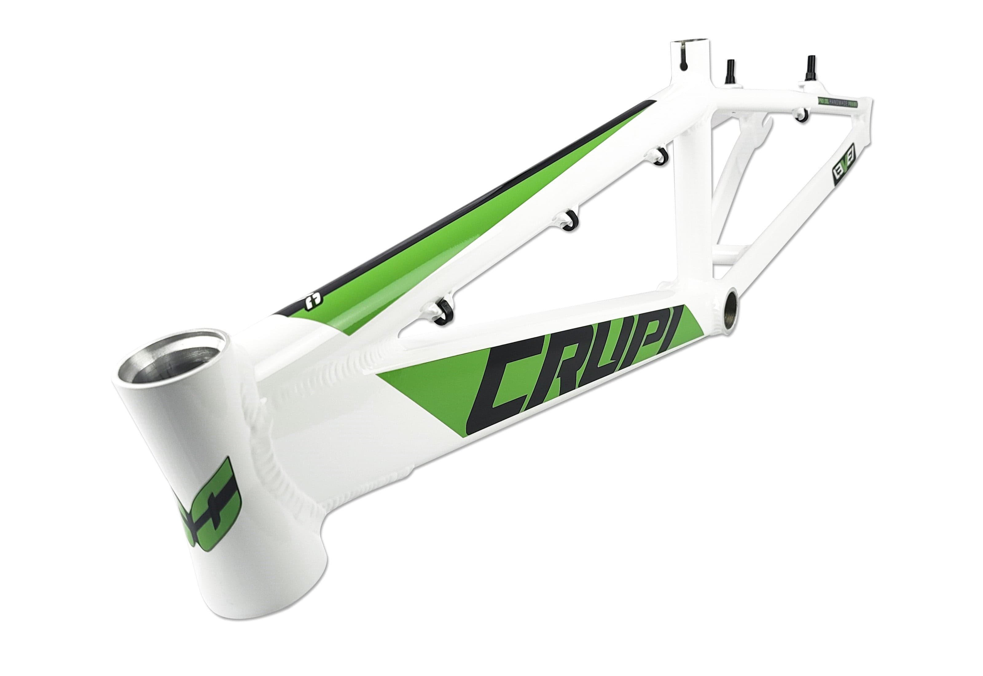 Crupi Parts Frames White / Green w/some Black Crupi Level 20" Pro 3X Race Frame
