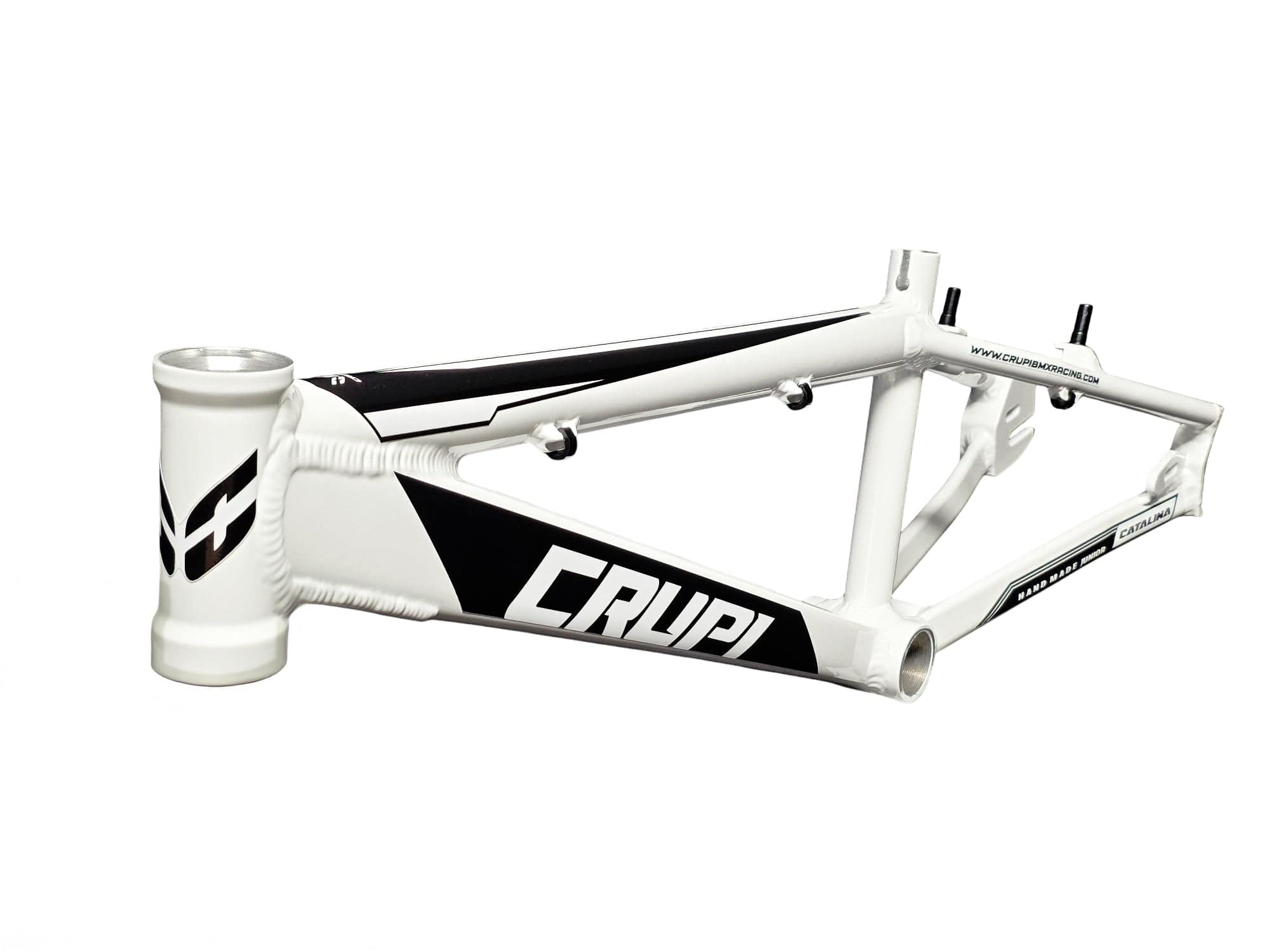 Crupi Parts Frames White / with Black n White decals Crupi Catalina 2.0 Expert XL Cruiser Race Frame