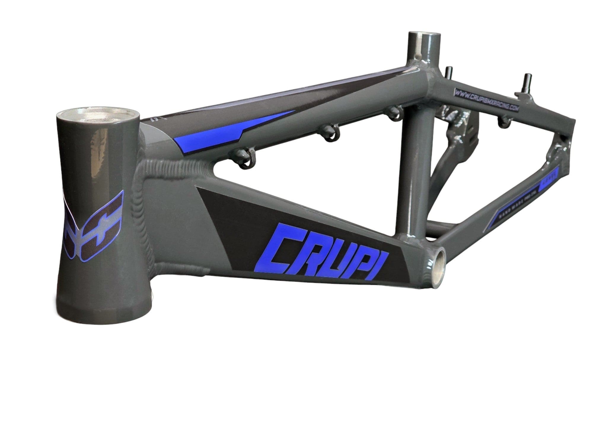 Crupi Parts Frames Charcoal / with Blue decals Crupi Level 2.0 Pro Race Frame
