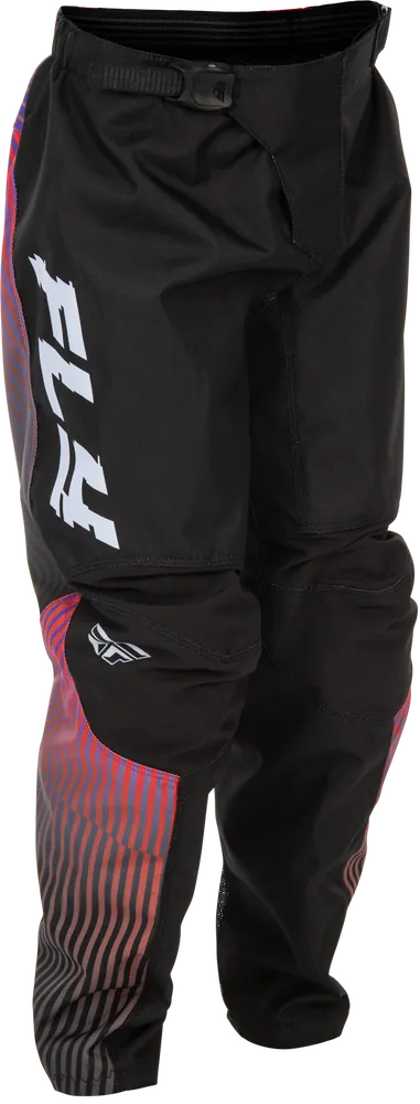 Fly Racing Apparel BLACK/RED/PURPLE / 18 Youth Fly Racing F-16 Pants