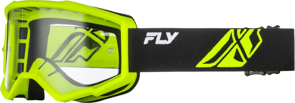 Fly Racing Apparel BLACK/HI-VIZ / Youth Fly Racing Focus Goggles