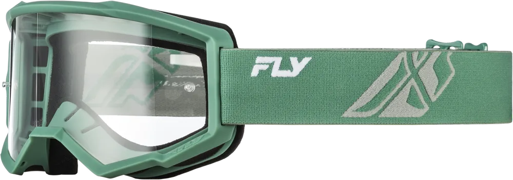 Fly Racing Apparel OLIVE/GREY / Youth Fly Racing Focus Goggles
