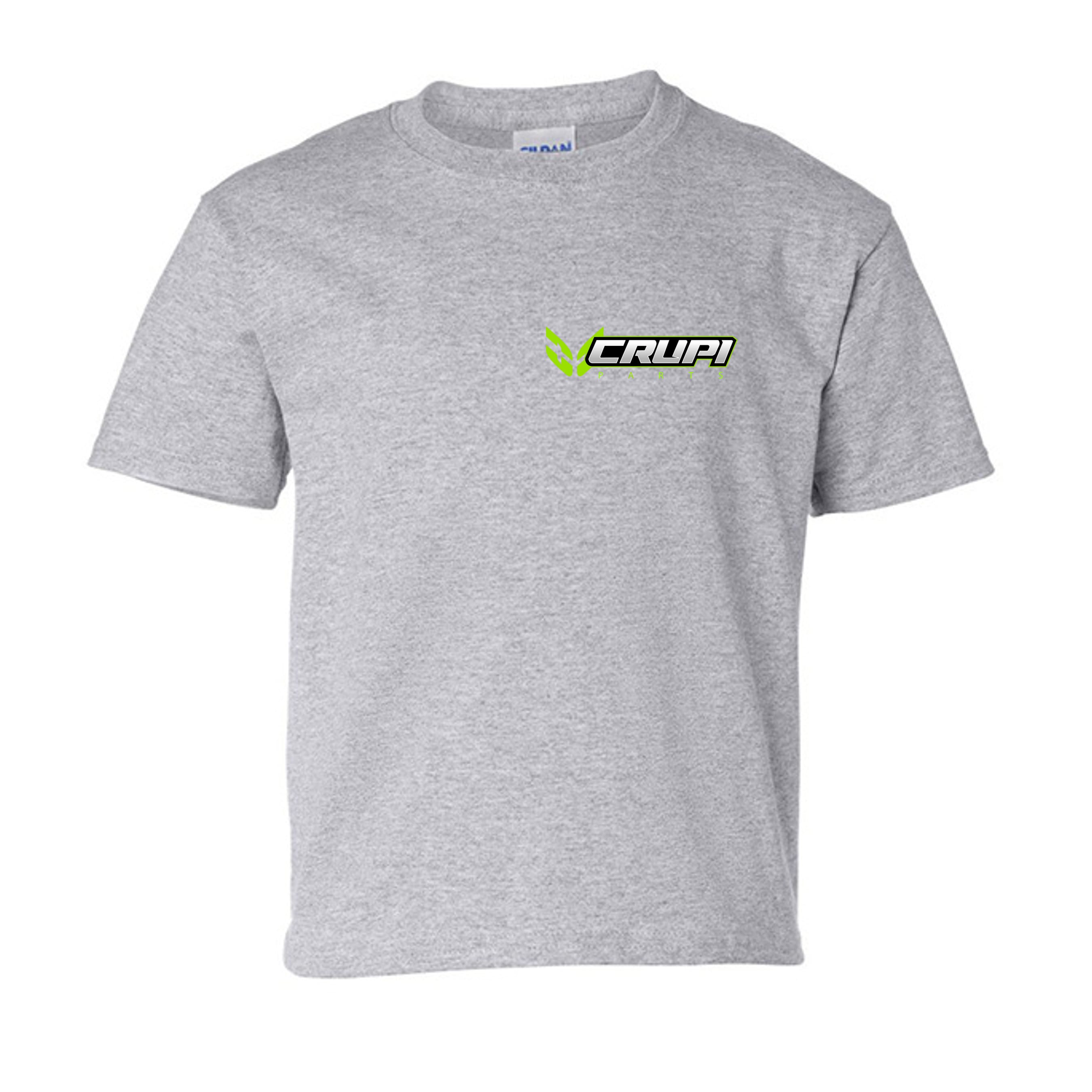 Crupi BMX Apparel SPORT GREY / YXS Crupi T-Shirt New Logo kids