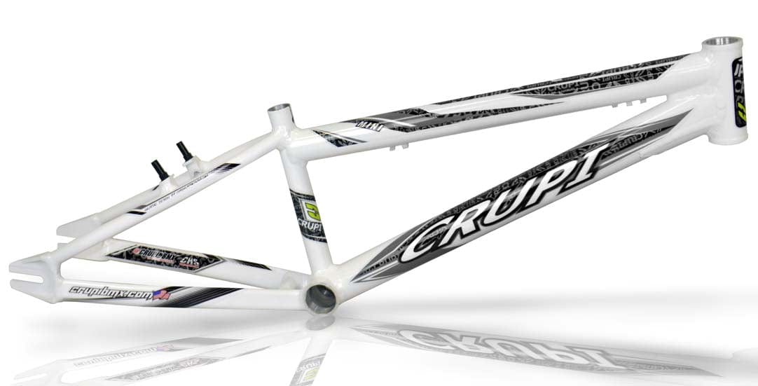 Crupi BMX Decals Pro / Black n Blue 2016 Stock Series Frame Decal Set