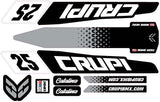 2020 - 2023 CUSTOM Crupi Catalina Frame Decals