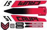 2020 - 2023 CUSTOM Crupi Catalina Frame Decals