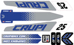 2020 - 2023 CUSTOM Crupi Level Frame Decals