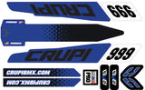 2020 - 2023 CUSTOM Crupi Level Frame Decals