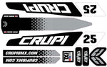 2020 - 2023 CUSTOM Crupi Level Frame Decals