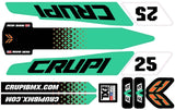 2020 - 2023 CUSTOM Crupi Level Frame Decals