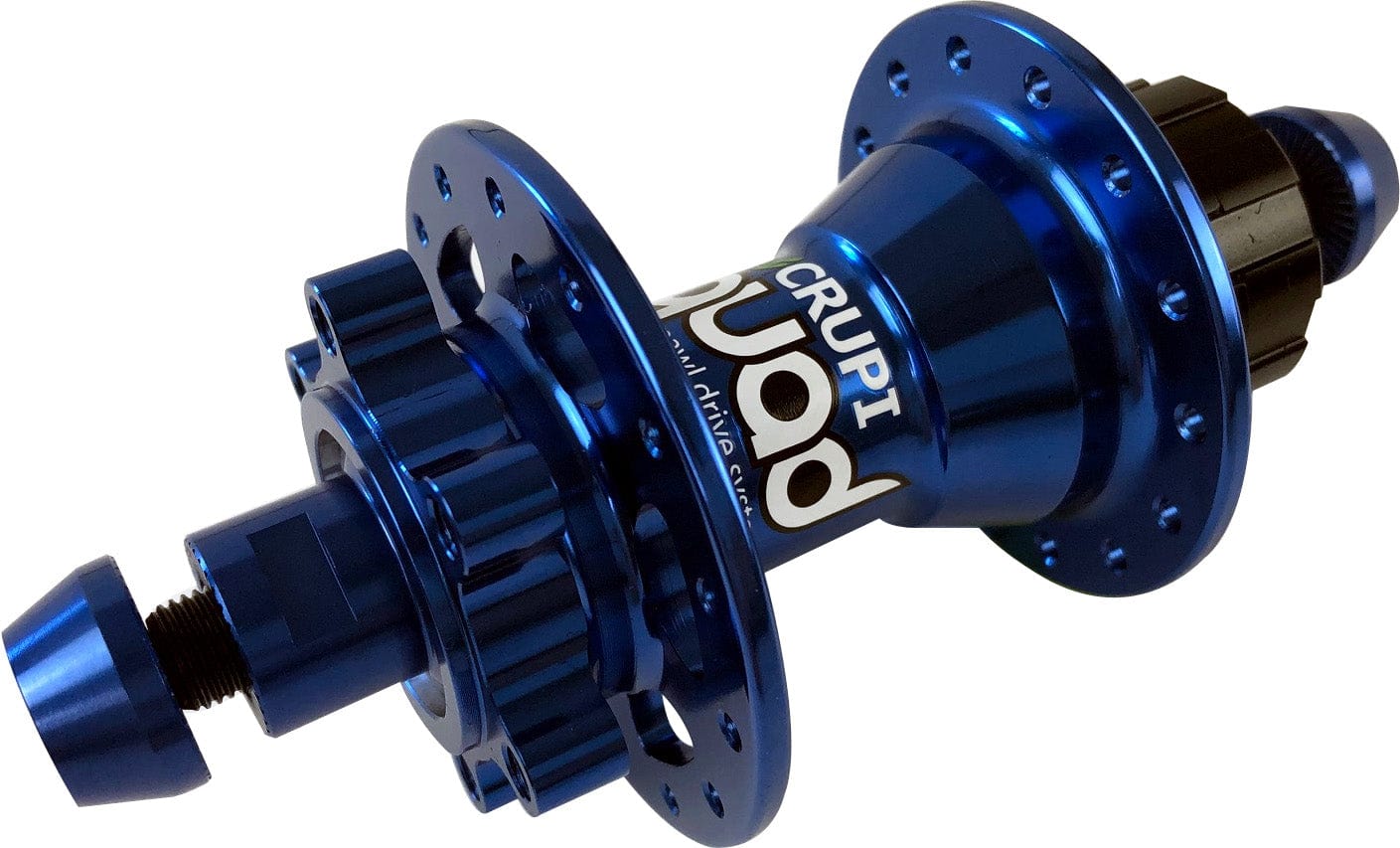 Crupi Parts Hubs 28H Disc Rear only / Blue Crupi Quad Disc Brake Rear Hubs