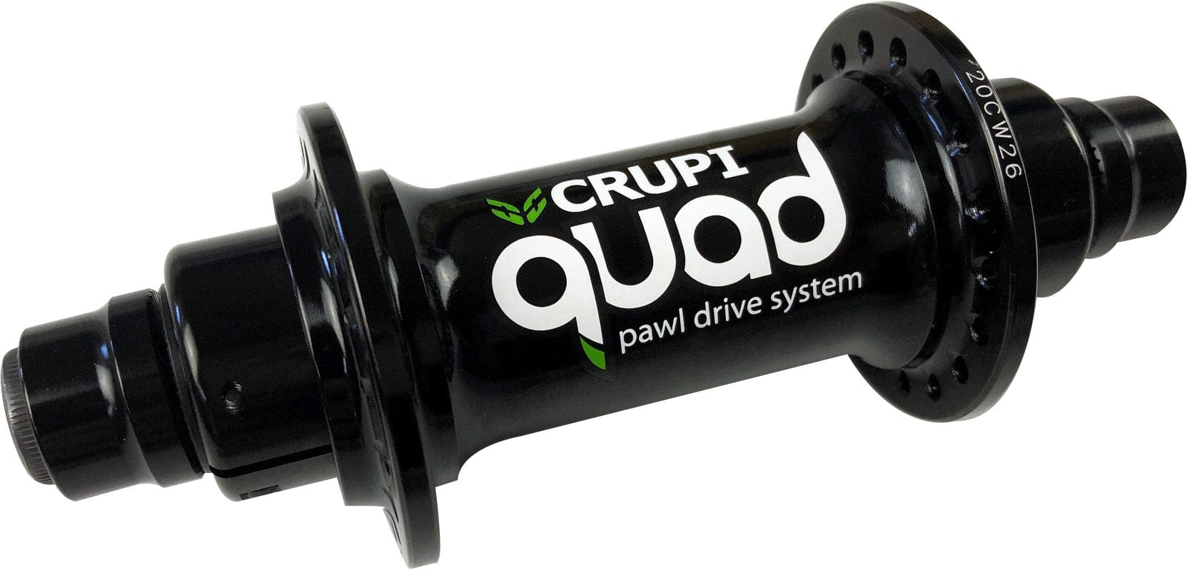 Crupi Parts Hubs 36H Pro Front / Black Crupi Quad 28H & 36H Front Hubs