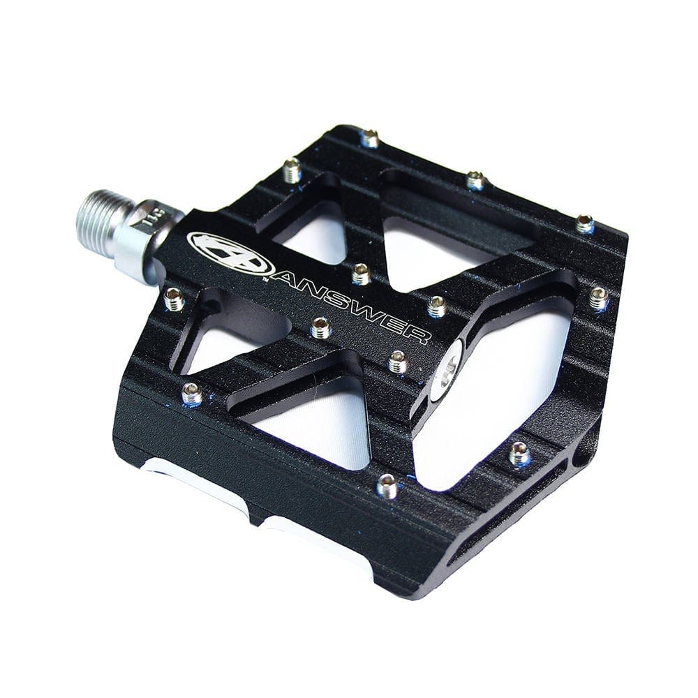 Tangent Pedals Black Junior 9/16 Answer MPH Junior Platform pedals