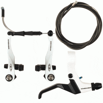 Answer Brakes Mini / White Answer V-Brake Kit