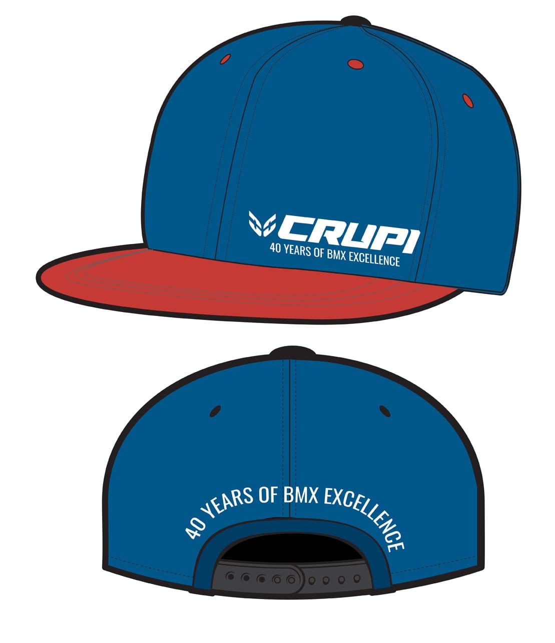 Crupi Apparel Crupi Slick Snapback Cap
