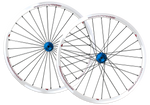 Custom 20" Crupi 28H Disc Wheels