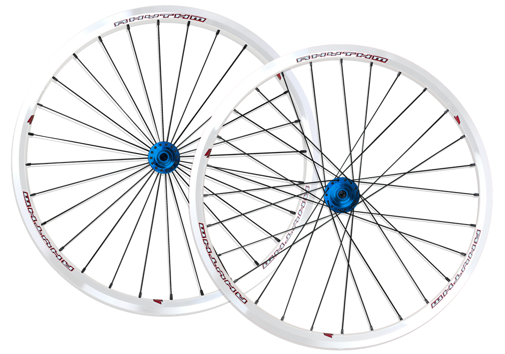 Custom 24 Crupi 28H Cruiser Wheels 24 Bmx Wheelset